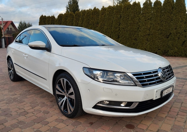 Volkswagen CC cena 64900 przebieg: 196000, rok produkcji 2013 z Warszawa małe 781